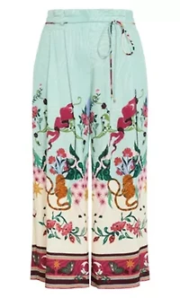 Athena Dreamscape Print Wide Leg Pant