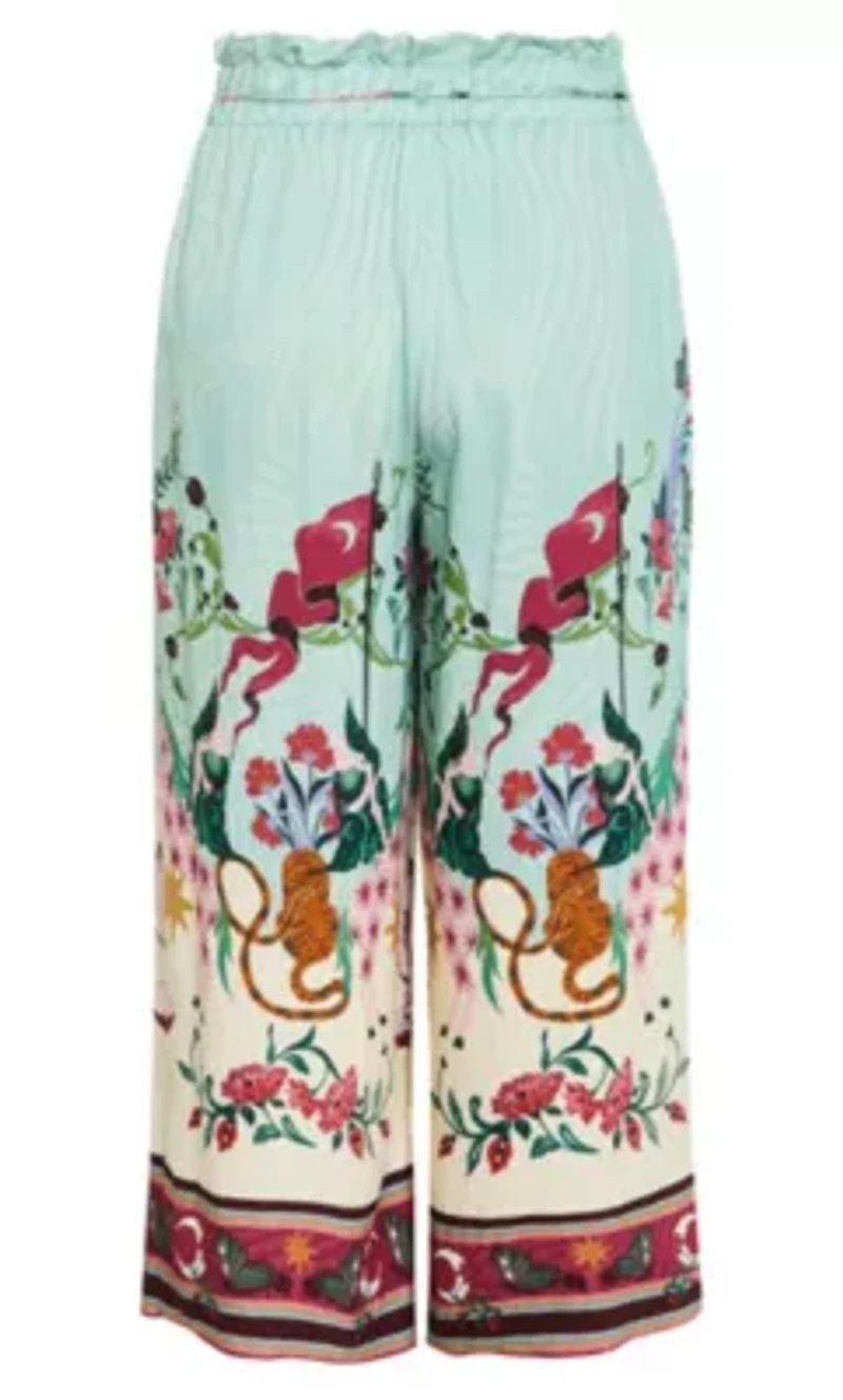 Athena Dreamscape Print Wide Leg Pant