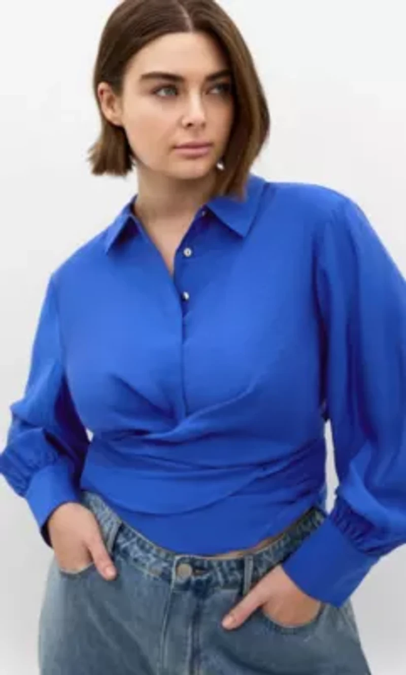 Elena Hem Detail Shirt