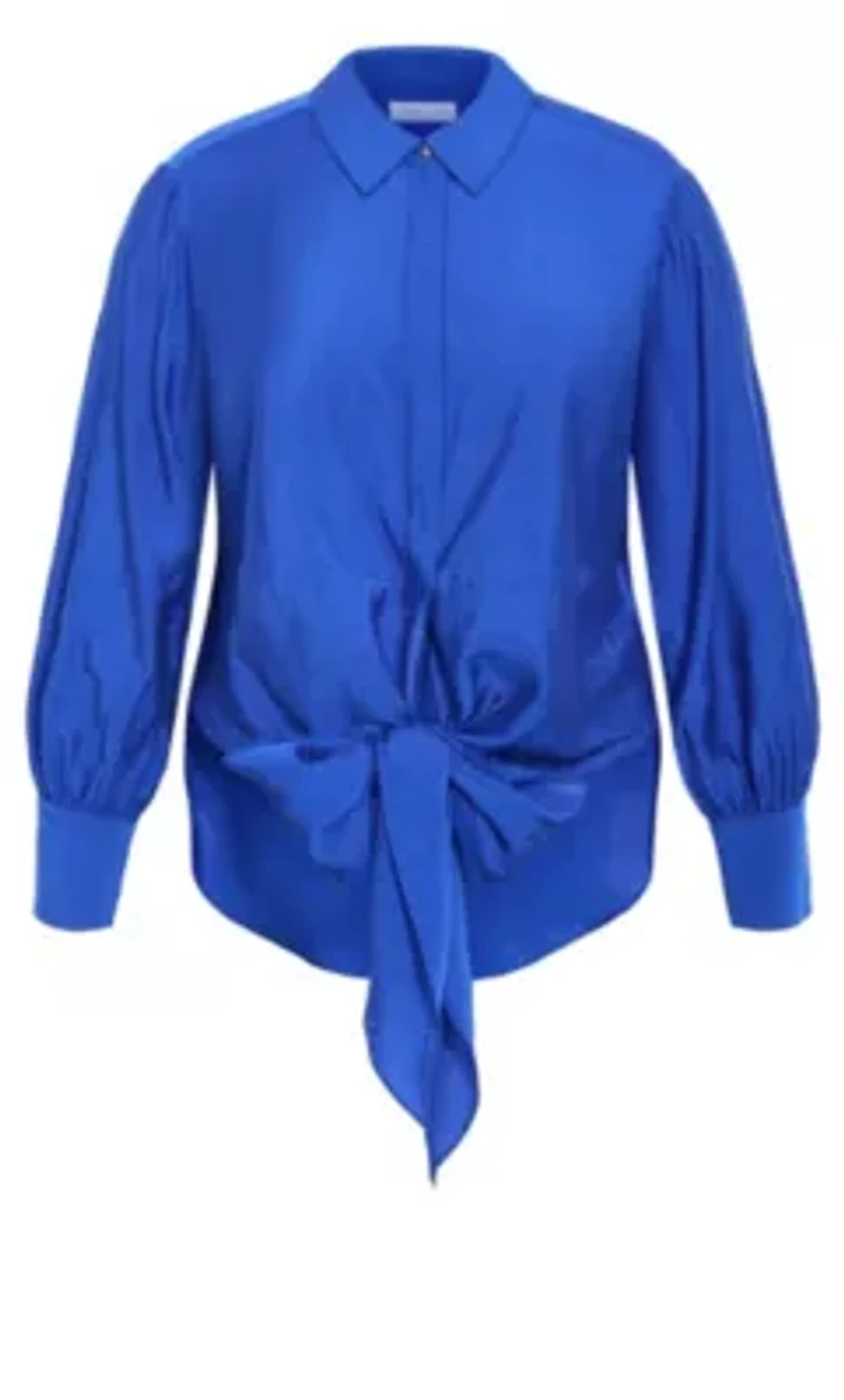 Elena Hem Detail Shirt