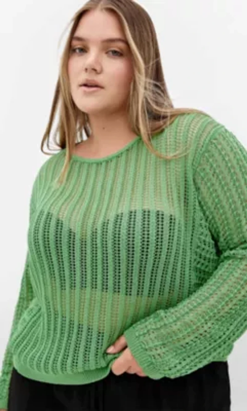 Crochet Slouch Top