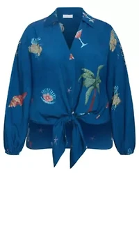Tia Sea Print Shirt