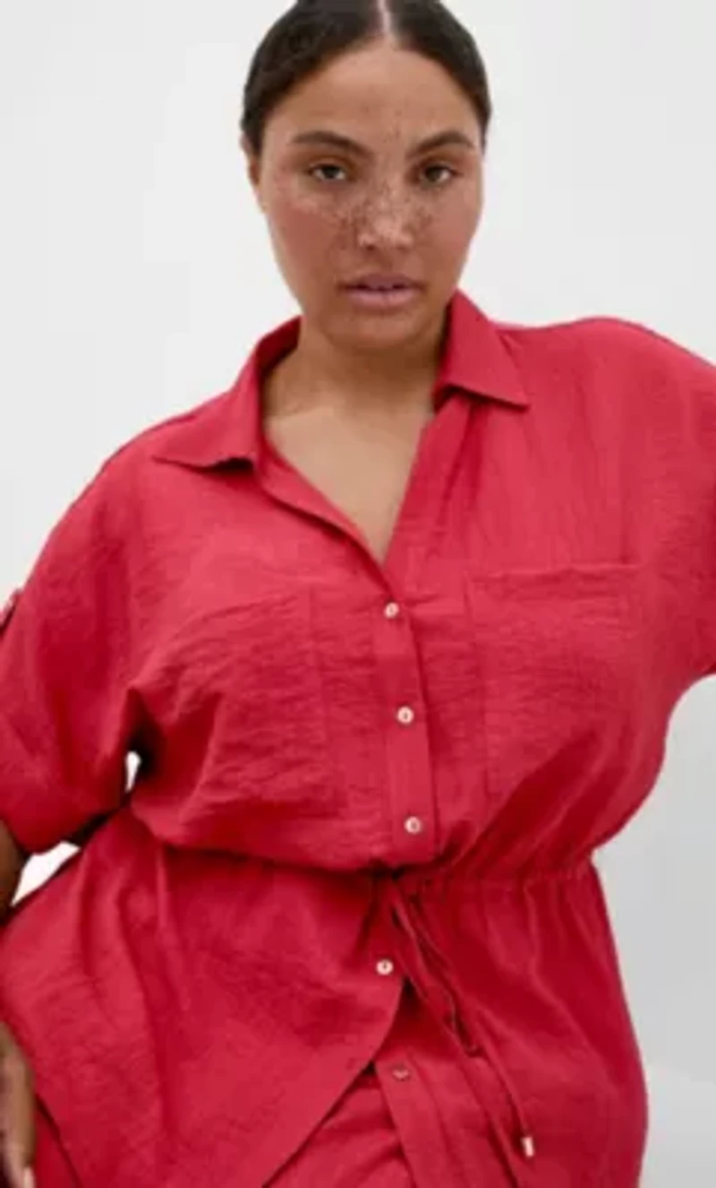 Aria Cinched Shirt