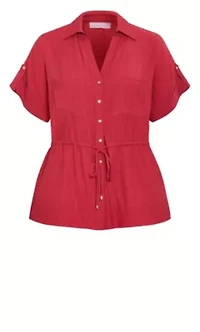 Aria Cinched Shirt