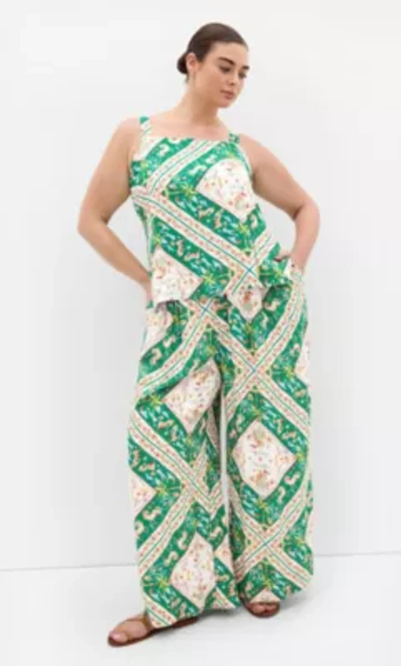 Jayla Prairie Print Pant