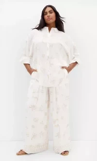 Alessia Border Print Pant