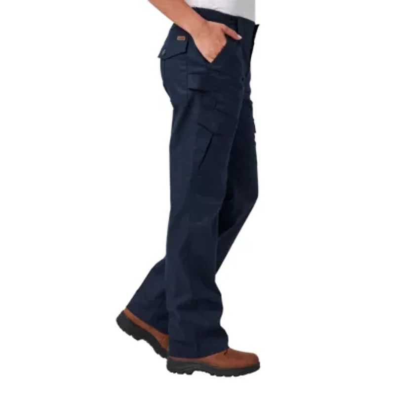 Women's Lucky Brand Workwear Twill Cargo Work Pant with Side Elastic Waist