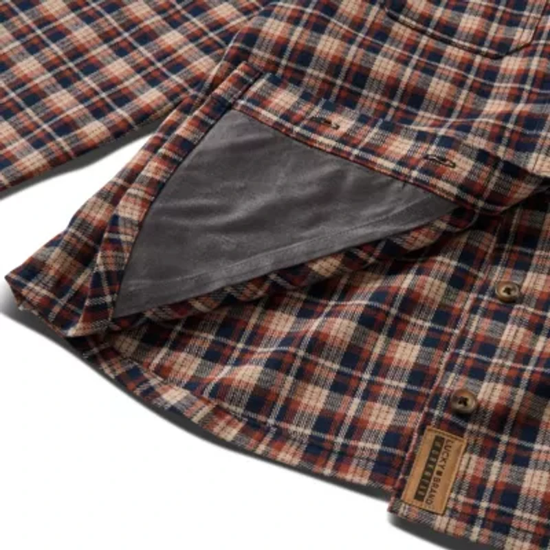 Women's Lucky Brand Workwear Long Sleeve Graceland Yarn Dyed Plaid Flannel Workshirt