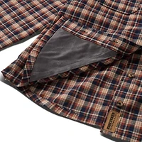 Women's Lucky Brand Workwear Long Sleeve Graceland Yarn Dyed Plaid Flannel Workshirt