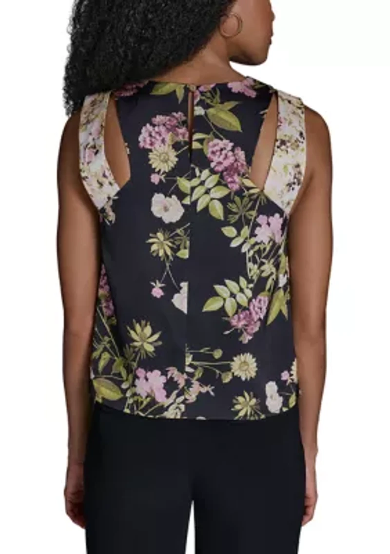 Women's Mixed Floral Blouse
