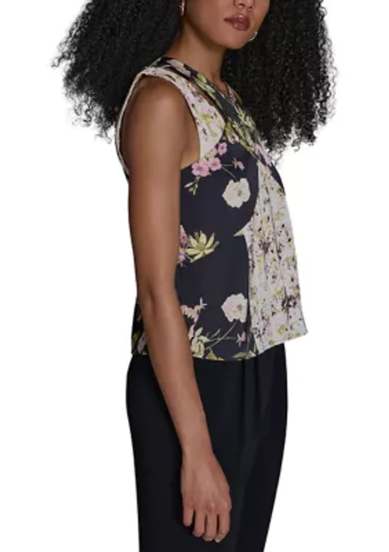 Women's Mixed Floral Blouse
