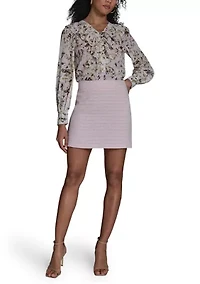 Women's Tweed Mini Skirt
