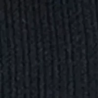 Women's Short Sleeve Ribbed Polo Sweater