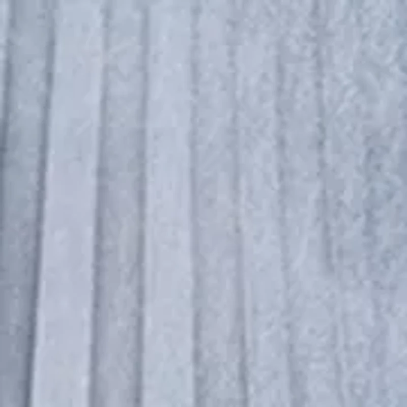 Women's Pleated Lace Trim Skirt