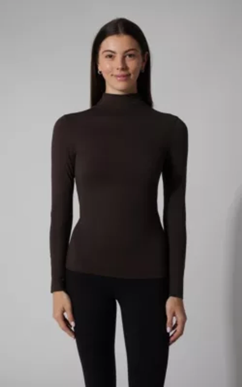 2 Pack Zenly Mock Neck Long Sleeve Top