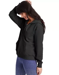 Hanes EcoSmart Women's Full-Zip Fleece Hoodie