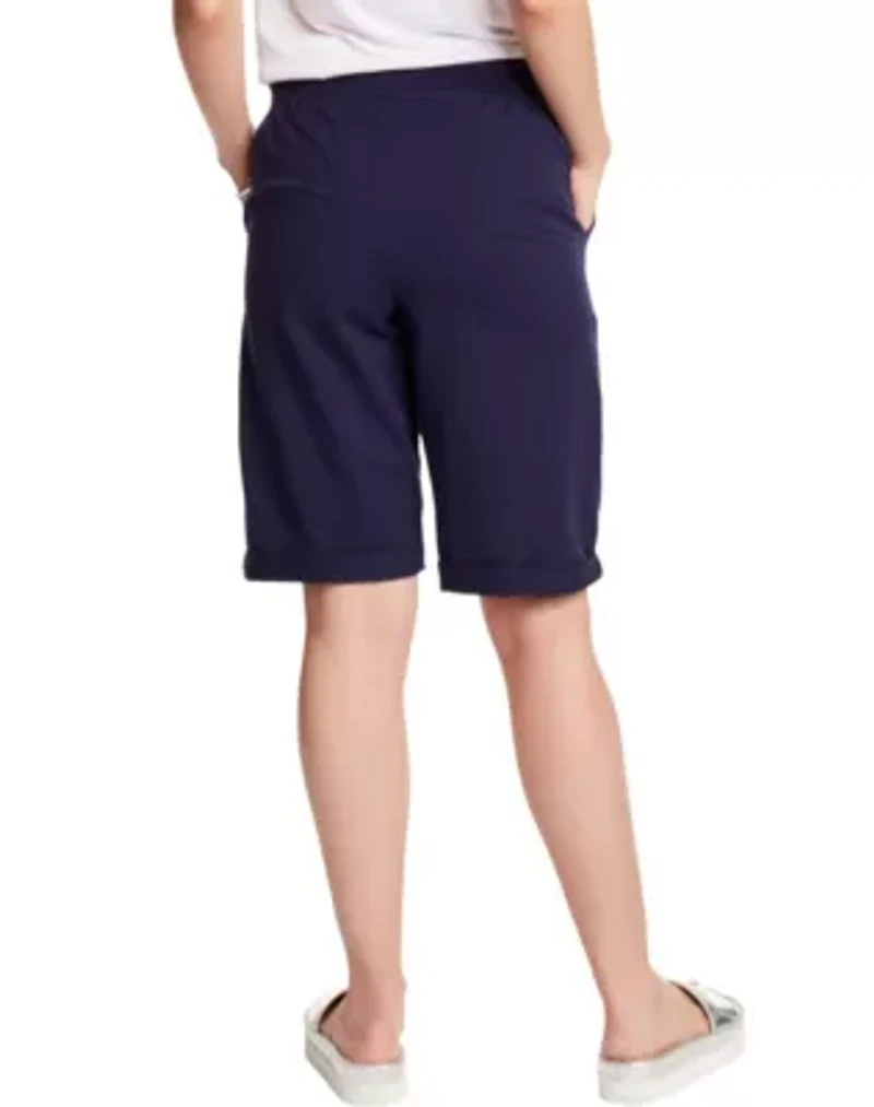 Women's French Terry Bermuda Shorts, 11"