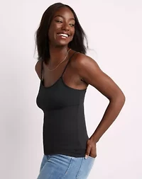 Women's Stretch Cami with Built-In Shelf Bra