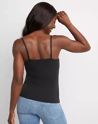 Women's Stretch Cami with Built-In Shelf Bra