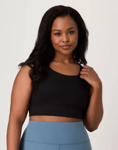 Moves Women's Crop Sports Bra, Racerback