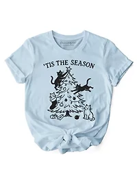 Christmas Tree Killer Cats T‑Shirt