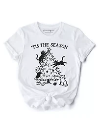 Christmas Tree Killer Cats T‑Shirt