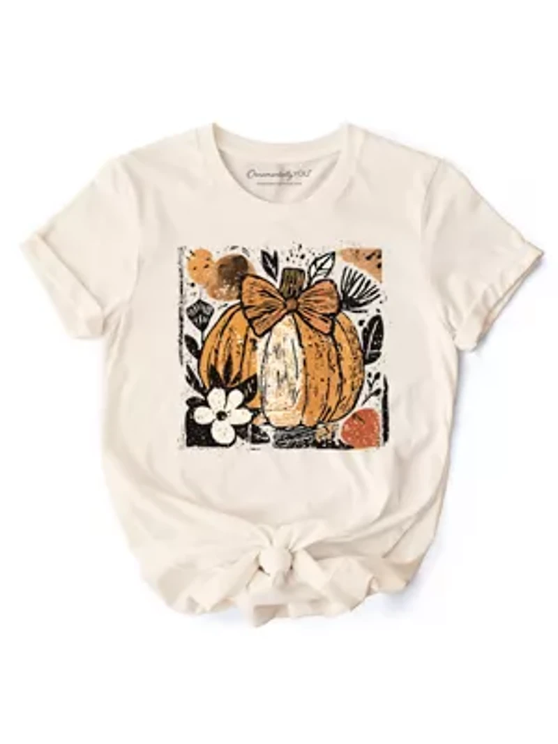 Highland Cow Ghost Fall T-Shirt