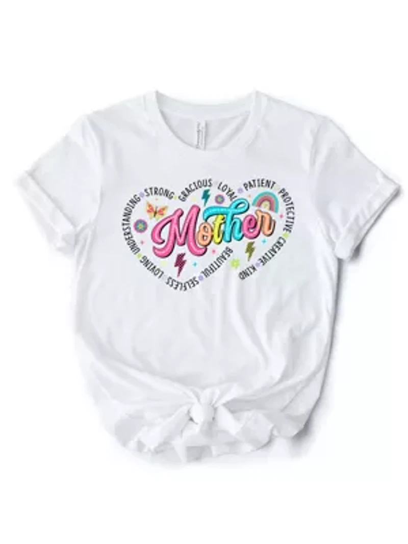 Inspiring Words for Mothers Heart T-Shirt Strong Women