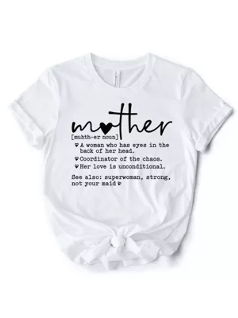 Funny Mom Definition T-Shirt for Strong and Real Mothers