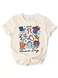 Game Day Baseball T-Shirt for Sports Fans