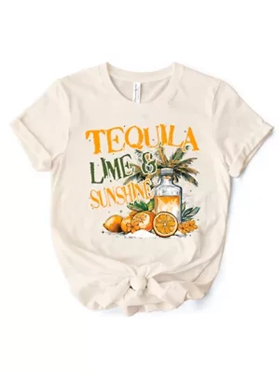 Tequila Lime & Sunshine Summer T-Shirt