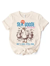 Cool Summer Sea Goose Certified T-Shirt