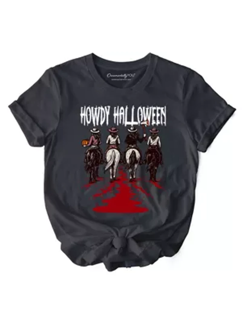 Howdy Halloween Cowgirl Women T-Shirt