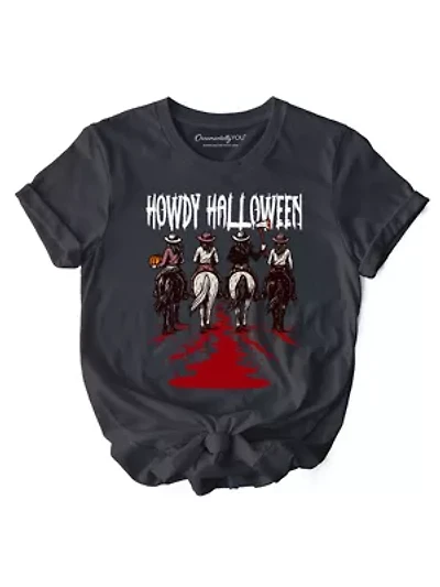 Howdy Halloween Cowgirl Women T-Shirt