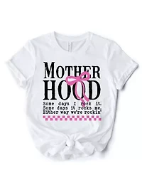 Motherhood Coquette Pink Bow T-Shirt