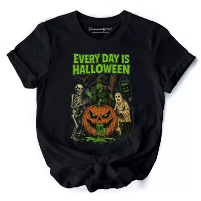 Every Day Is Halloween Vintage Style Tee