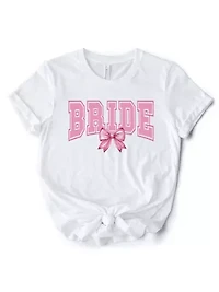 Coquette Bride Tee for Stylish Brides