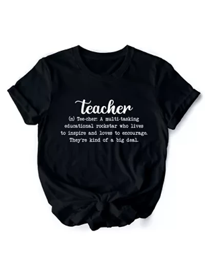 Teacher Definition T-Shirt for Educators