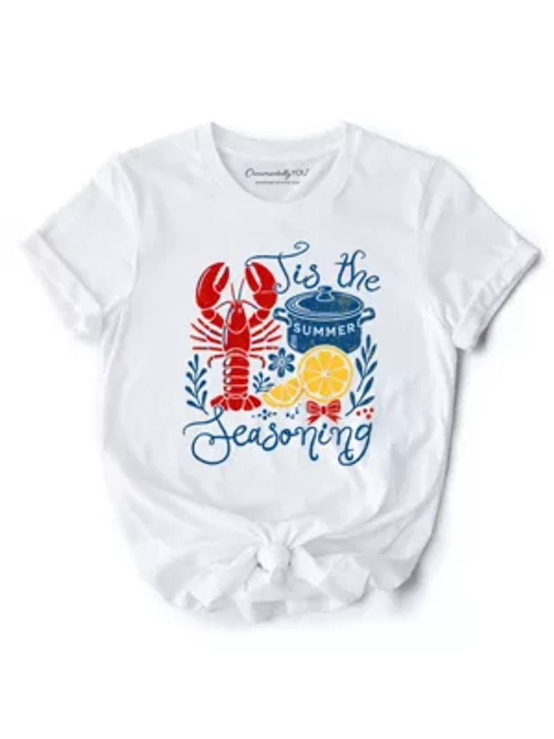 Crawfish Boil Season Summer Funny Retro Tee