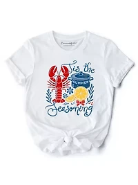 Crawfish Boil Season Summer Funny Retro Tee