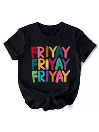 Friday Teacher Weekend Vibes Tee