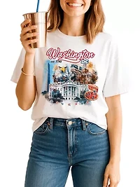 Washington DC T-Shirt, Landmarks of the Nation’s Capital