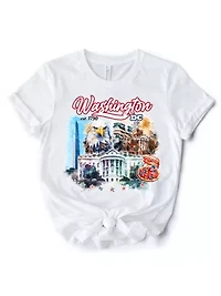 Washington DC T-Shirt, Landmarks of the Nation’s Capital