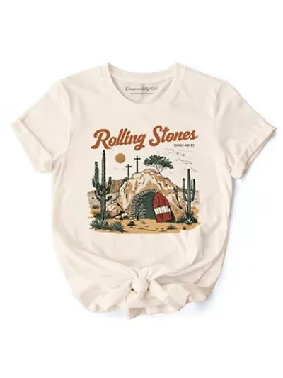 Rolling Stones Christian Easter Tee