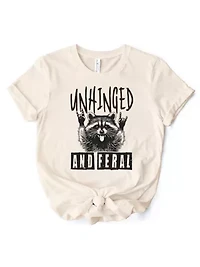 Unhinged and Feral Raccoon T-Shirt