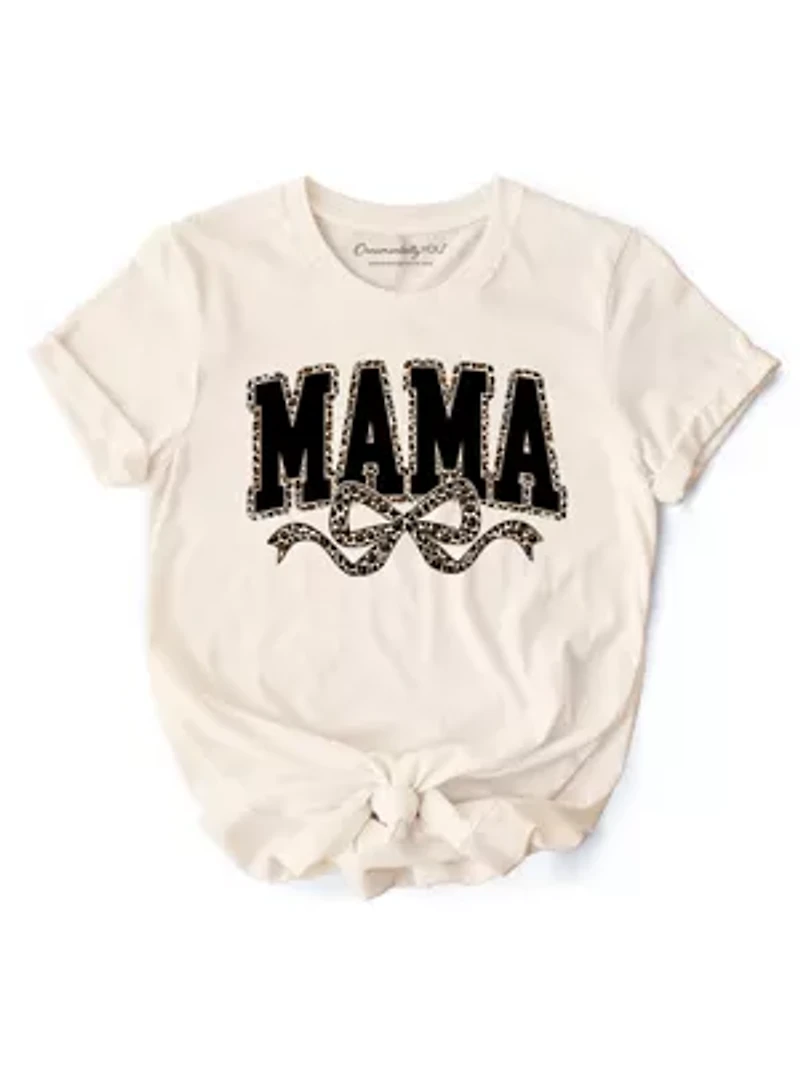 Leopard Mama Tee for Trendy Moms
