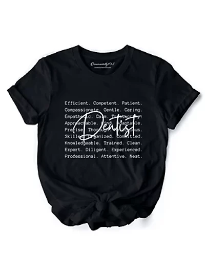 Dentist Definition Dental Appreciation Words Tee