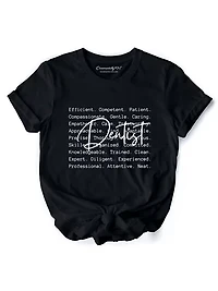 Dentist Definition Dental Appreciation Words Tee