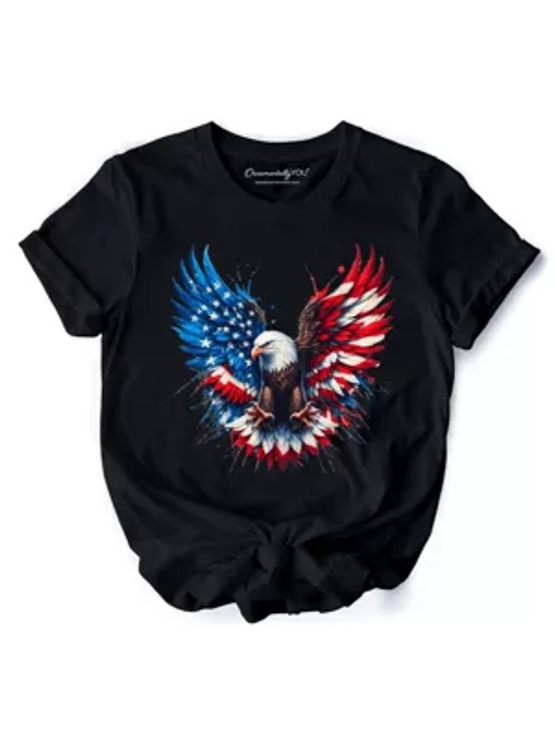 Bald Eagle American Patriotic Freedom Tee