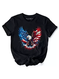 Bald Eagle American Patriotic Freedom Tee